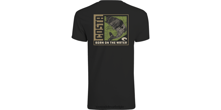 kleding zijn Costa Del Mar Heren vinder bas zwart 8VFDF556