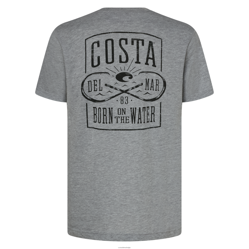 kleding zijn Costa Del Mar Heren woede grijs gemêleerd 8VFDF526