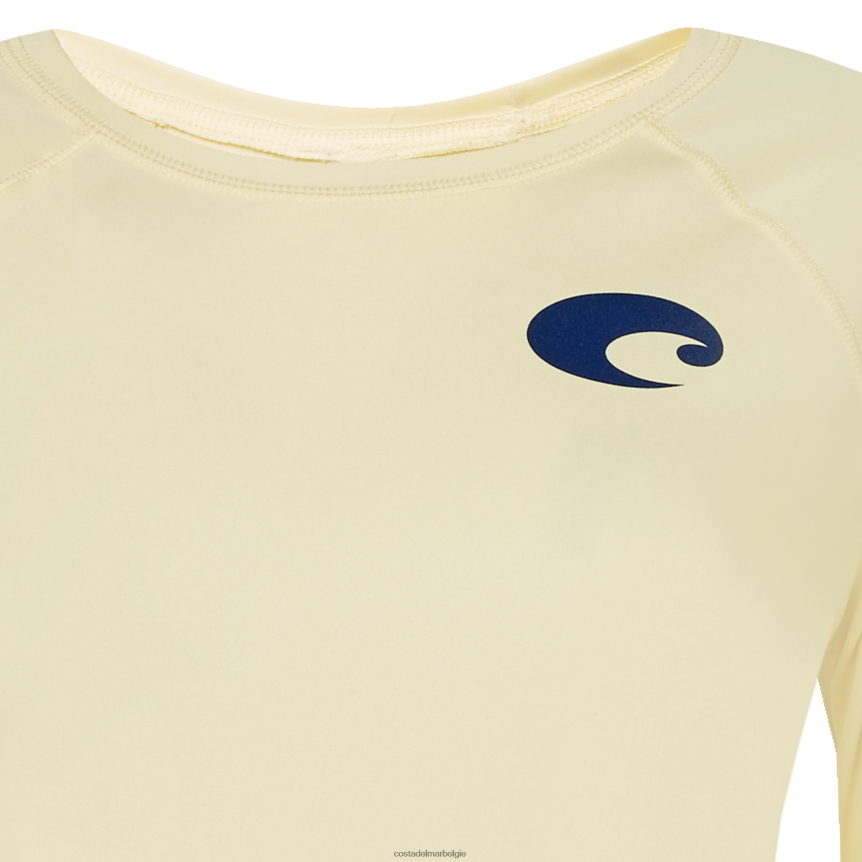 kleding zijn Costa Del Mar vrouwen technische array w bleek geel 8VFDF944