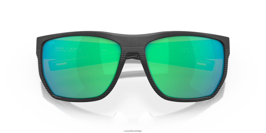 zonnebril zijn Costa Del Mar Heren Santiago netto zwart 8VFDF250