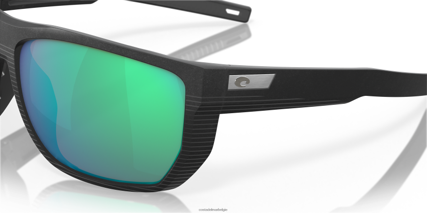 zonnebril zijn Costa Del Mar Heren Santiago netto zwart 8VFDF250