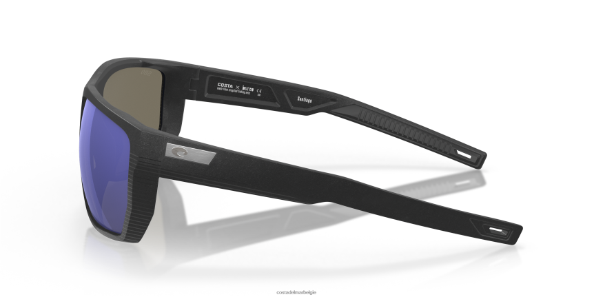 zonnebril zijn Costa Del Mar Heren Santiago netto zwart 8VFDF251