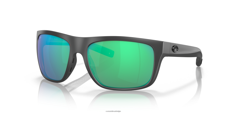 zonnebril zijn Costa Del Mar Heren breedsnavel mat grijs 8VFDF256