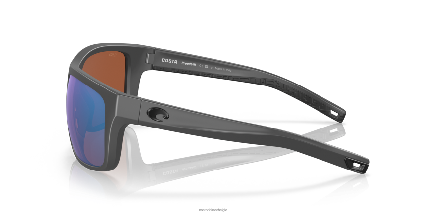 zonnebril zijn Costa Del Mar Heren breedsnavel mat grijs 8VFDF256