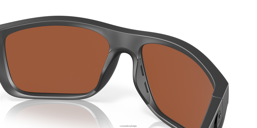 zonnebril zijn Costa Del Mar Heren breedsnavel mat grijs 8VFDF256