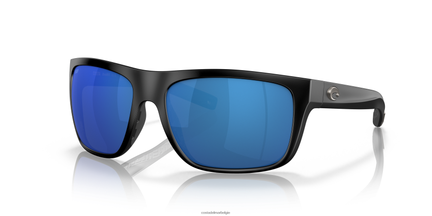 zonnebril zijn Costa Del Mar Heren breedsnavel mat zwart 8VFDF257