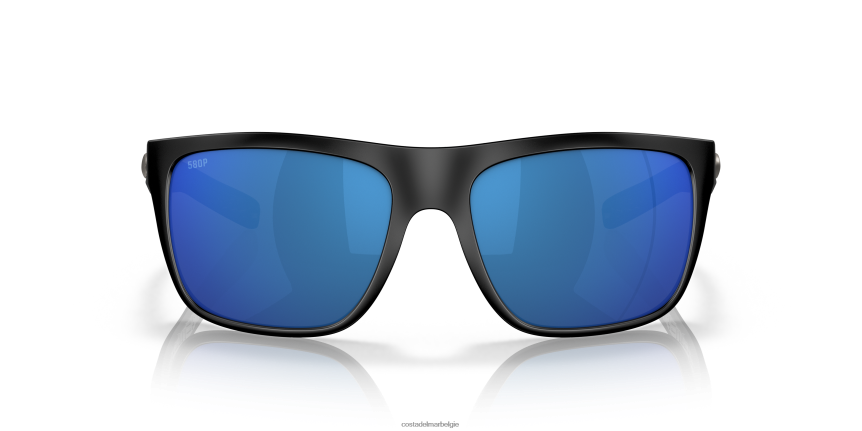 zonnebril zijn Costa Del Mar Heren breedsnavel mat zwart 8VFDF257