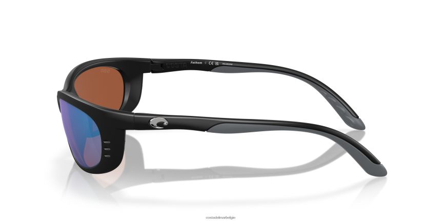 zonnebril zijn Costa Del Mar Heren doorgronden mat zwart 8VFDF192