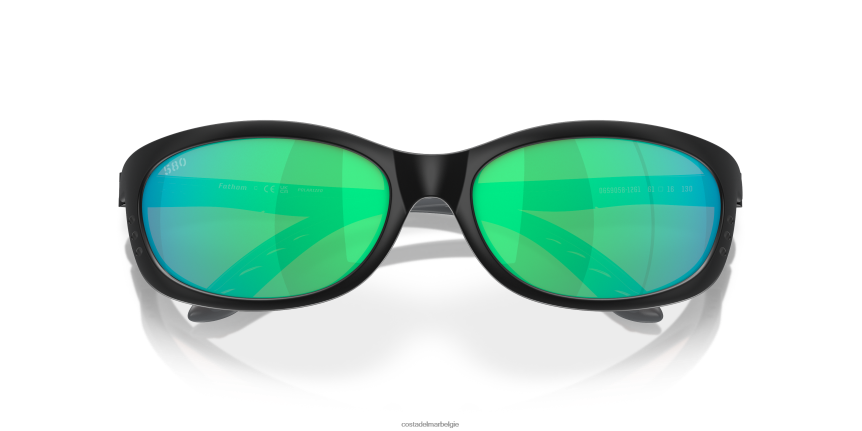zonnebril zijn Costa Del Mar Heren doorgronden mat zwart 8VFDF192
