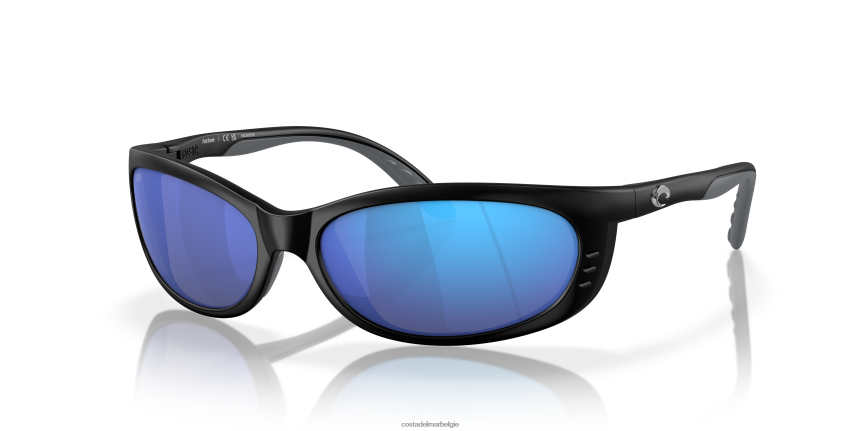 zonnebril zijn Costa Del Mar Heren doorgronden mat zwart 8VFDF193