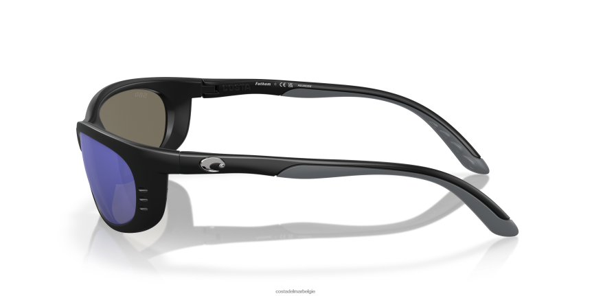 zonnebril zijn Costa Del Mar Heren doorgronden mat zwart 8VFDF193