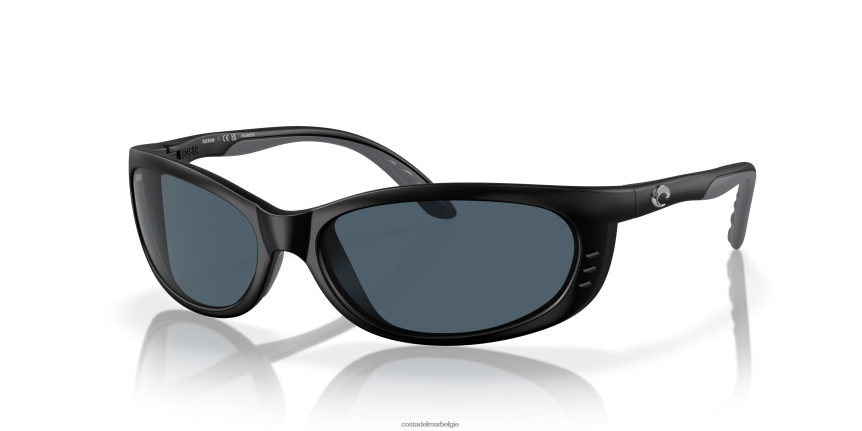 zonnebril zijn Costa Del Mar Heren doorgronden mat zwart 8VFDF195