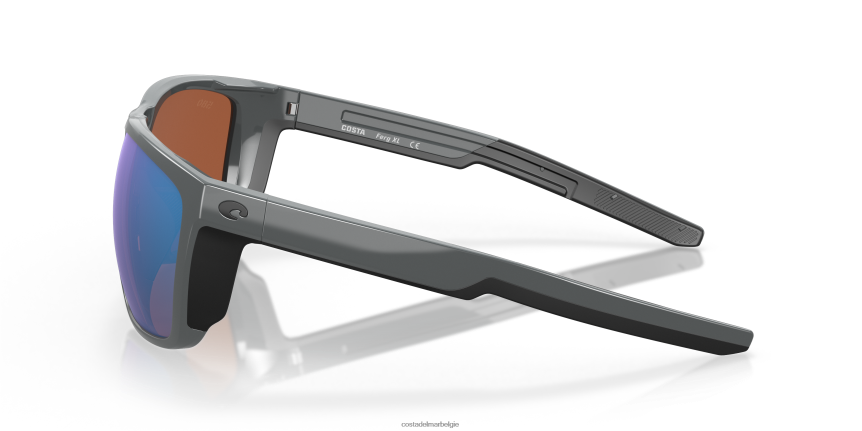 zonnebril zijn Costa Del Mar Heren ferg xl glanzend grijs 8VFDF137
