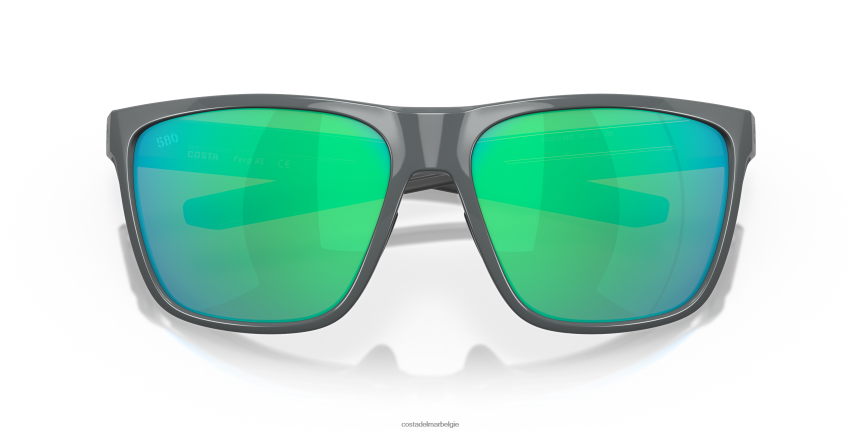 zonnebril zijn Costa Del Mar Heren ferg xl glanzend grijs 8VFDF137
