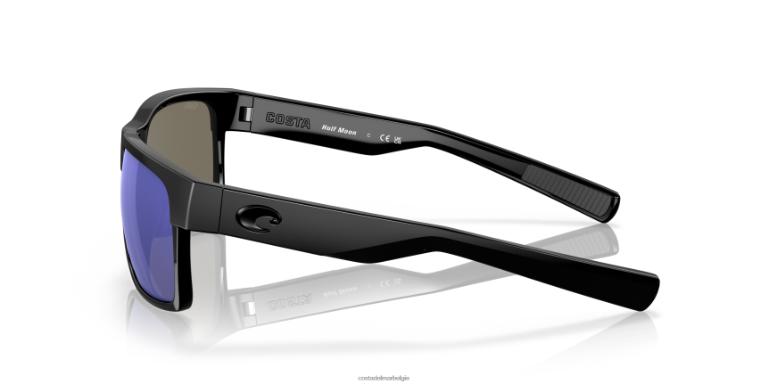 zonnebril zijn Costa Del Mar Heren halve Maan glanzend zwart 8VFDF184