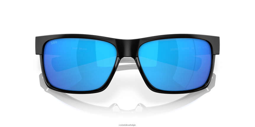 zonnebril zijn Costa Del Mar Heren halve Maan glanzend zwart 8VFDF184