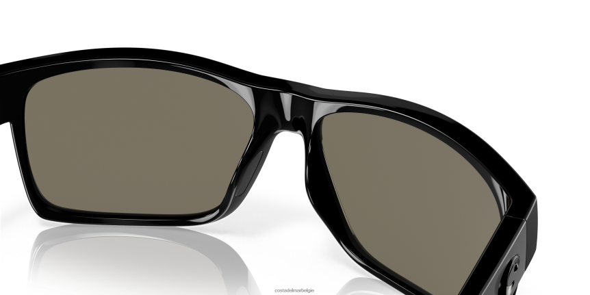 zonnebril zijn Costa Del Mar Heren halve Maan glanzend zwart 8VFDF184