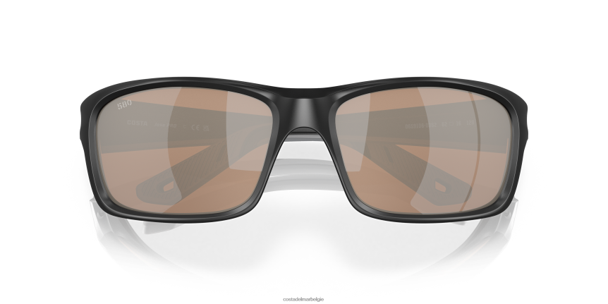 zonnebril zijn Costa Del Mar Heren jose pro mat zwart 8VFDF268
