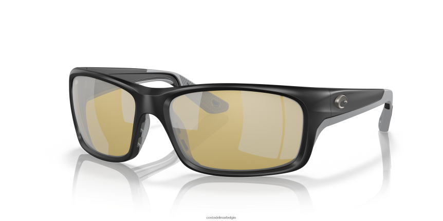 zonnebril zijn Costa Del Mar Heren jose pro mat zwart 8VFDF270