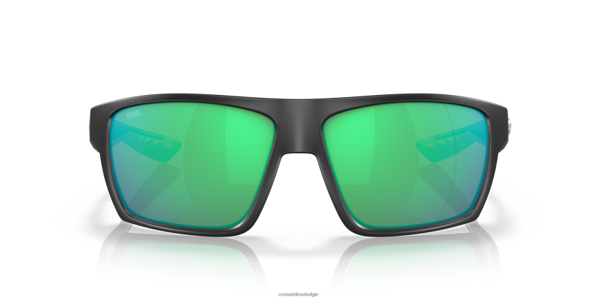 zonnebril zijn Costa Del Mar Heren kerel mat zwart 8VFDF189