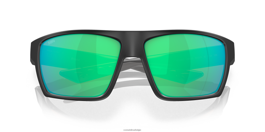 zonnebril zijn Costa Del Mar Heren kerel mat zwart 8VFDF189