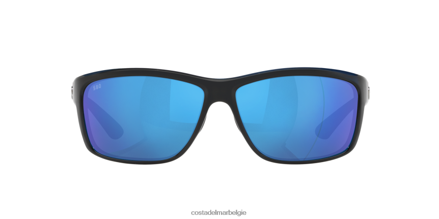 zonnebril zijn Costa Del Mar Heren mag baai glanzend zwart 8VFDF249
