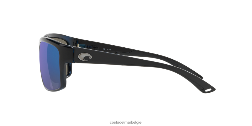 zonnebril zijn Costa Del Mar Heren mag baai glanzend zwart 8VFDF249
