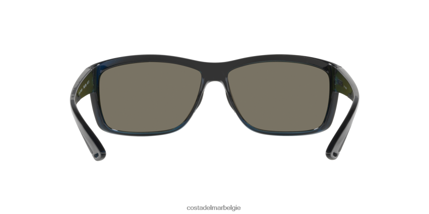 zonnebril zijn Costa Del Mar Heren mag baai glanzend zwart 8VFDF249