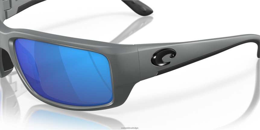 zonnebril zijn Costa Del Mar Heren pauwstaart mat grijs 8VFDF121