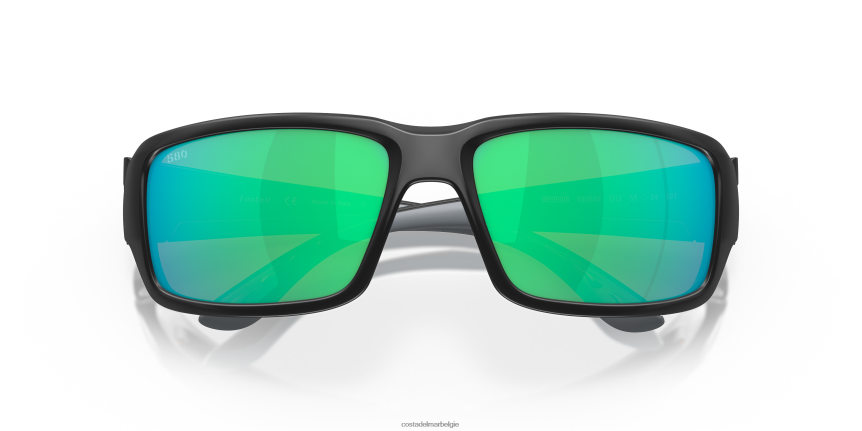 zonnebril zijn Costa Del Mar Heren pauwstaart mat zwart 8VFDF124