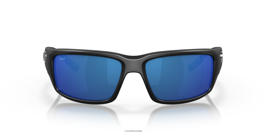 zonnebril zijn Costa Del Mar Heren pauwstaart mat zwart 8VFDF125