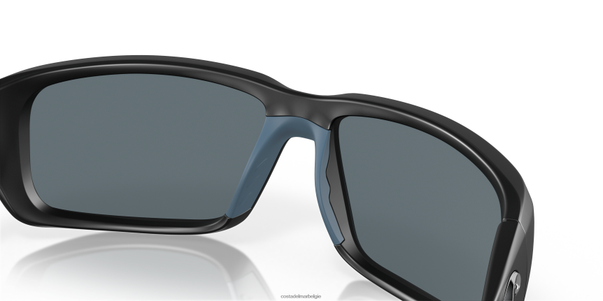zonnebril zijn Costa Del Mar Heren pauwstaart mat zwart 8VFDF125