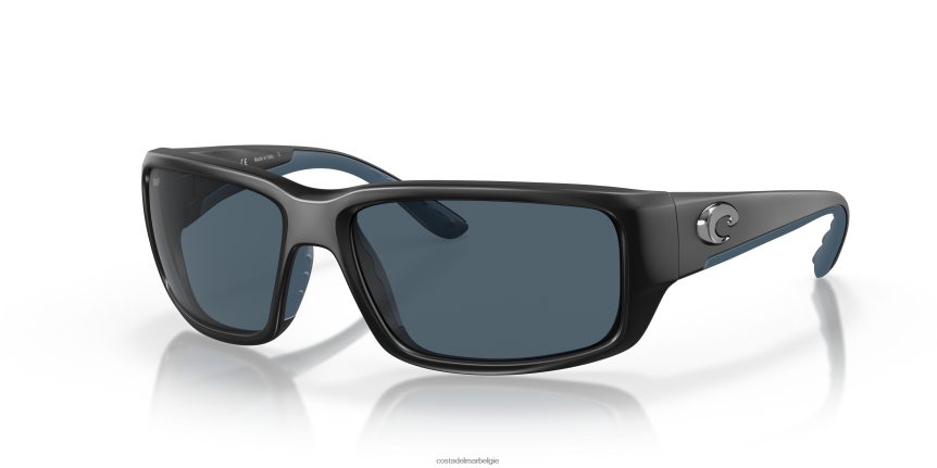 zonnebril zijn Costa Del Mar Heren pauwstaart mat zwart 8VFDF126