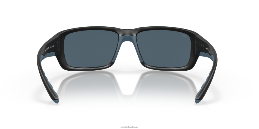zonnebril zijn Costa Del Mar Heren pauwstaart mat zwart 8VFDF126