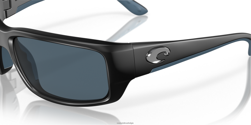 zonnebril zijn Costa Del Mar Heren pauwstaart mat zwart 8VFDF126