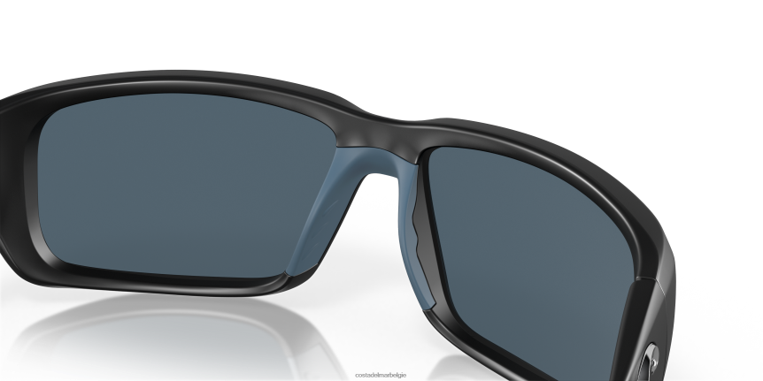 zonnebril zijn Costa Del Mar Heren pauwstaart mat zwart 8VFDF126