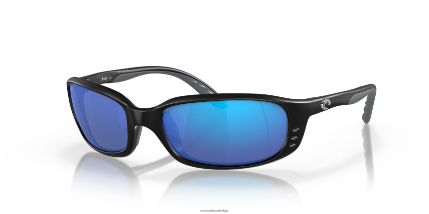 zonnebril zijn Costa Del Mar Heren pekel mat zwart 8VFDF167