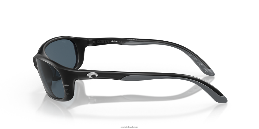 zonnebril zijn Costa Del Mar Heren pekel mat zwart 8VFDF169