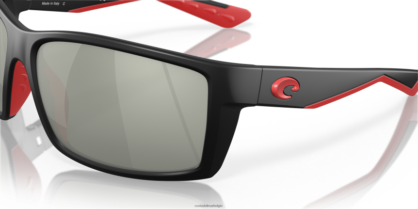 zonnebril zijn Costa Del Mar Heren rifton ras zwart 8VFDF148