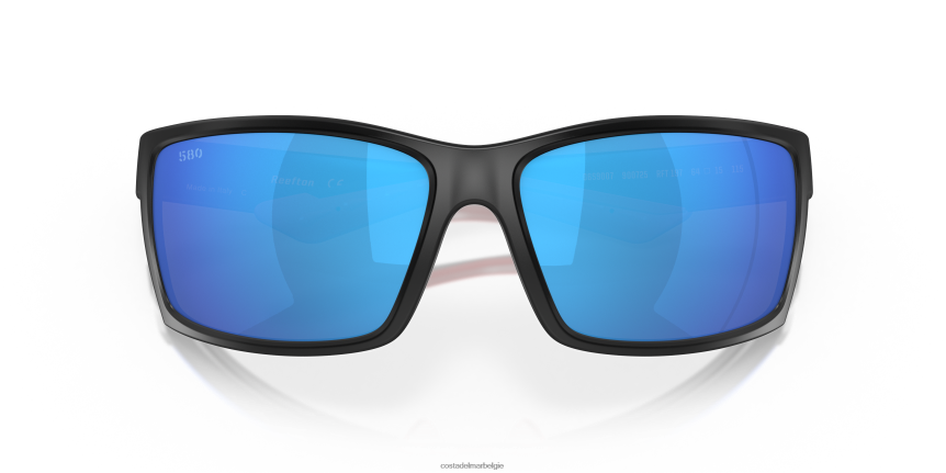 zonnebril zijn Costa Del Mar Heren rifton ras zwart 8VFDF149