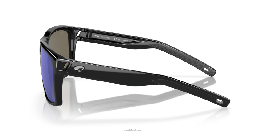 zonnebril zijn Costa Del Mar Heren slap tij glanzend zwart 8VFDF254
