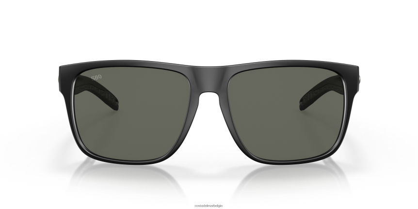 zonnebril zijn Costa Del Mar Heren speer xl mat zwart 8VFDF152