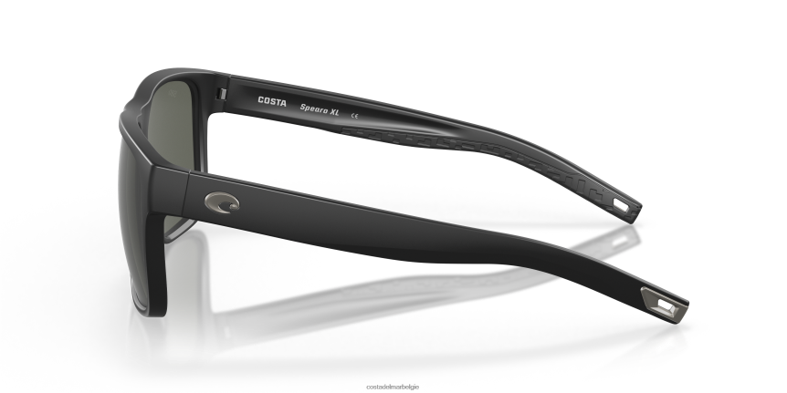 zonnebril zijn Costa Del Mar Heren speer xl mat zwart 8VFDF152
