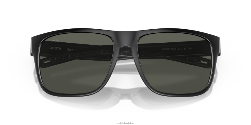 zonnebril zijn Costa Del Mar Heren speer xl mat zwart 8VFDF152
