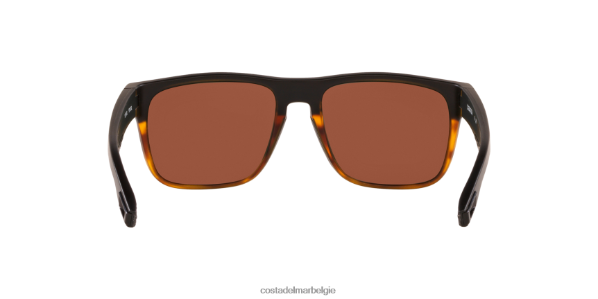 zonnebril zijn Costa Del Mar Heren speer zwart/glimmende schildpad 8VFDF232