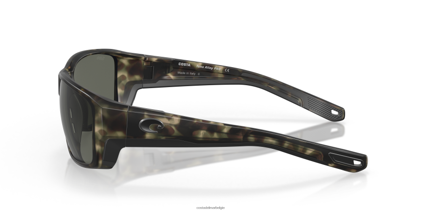 zonnebril zijn Costa Del Mar Heren tonijn alley pro matte wetlands 8VFDF245