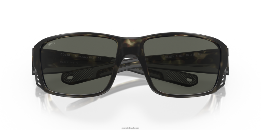 zonnebril zijn Costa Del Mar Heren tonijn alley pro matte wetlands 8VFDF245