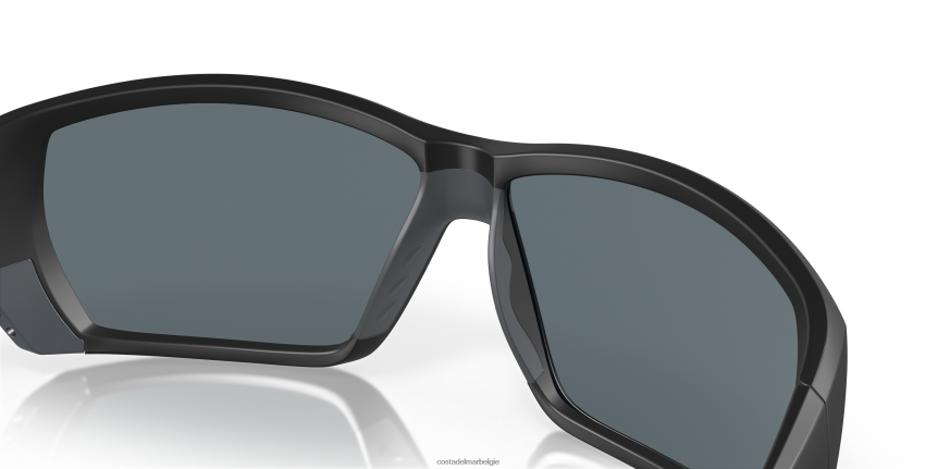 zonnebril zijn Costa Del Mar Heren tonijn steegje mat zwart 8VFDF133