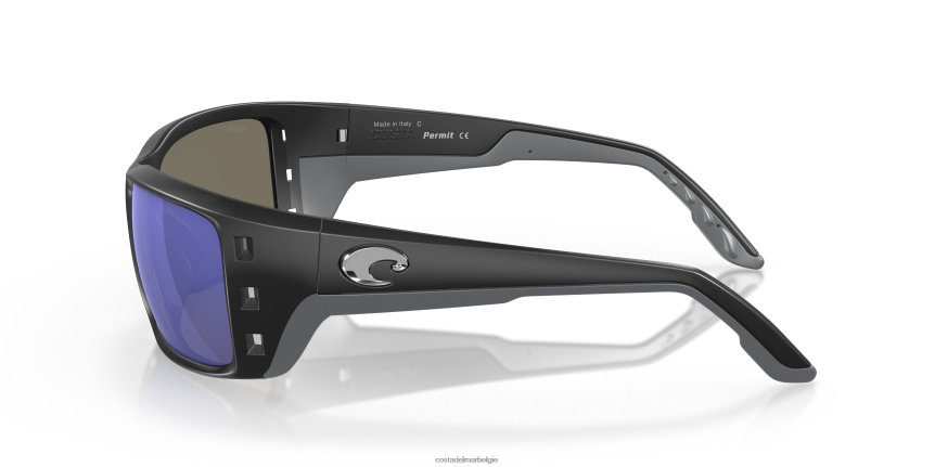 zonnebril zijn Costa Del Mar Heren vergunning mat zwart 8VFDF219