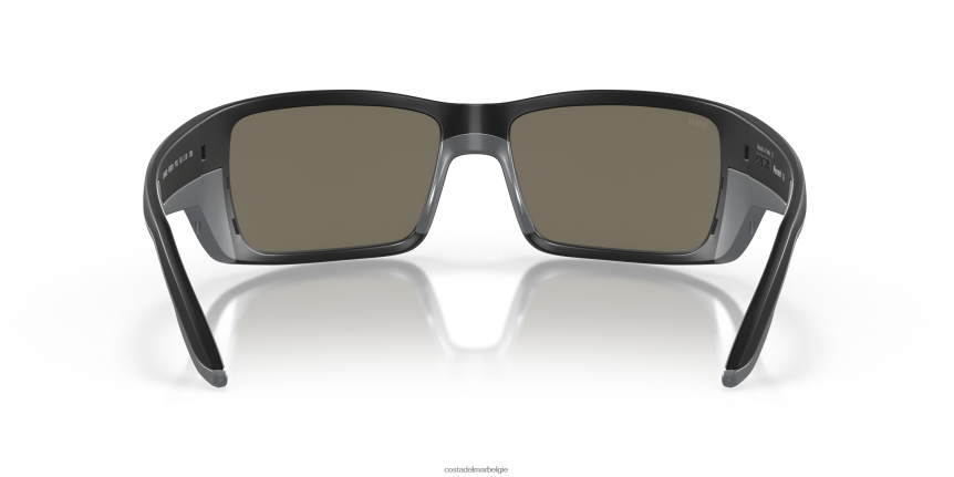 zonnebril zijn Costa Del Mar Heren vergunning mat zwart 8VFDF219
